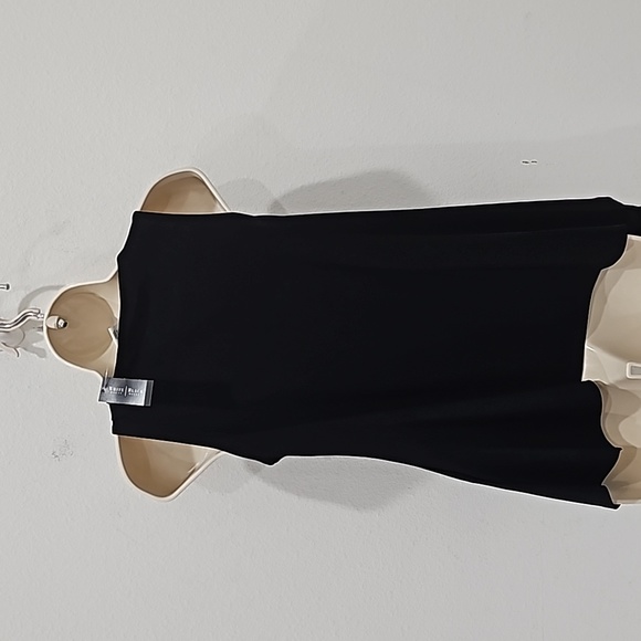 White House Black Market Top Size XS Black sliver Halter Neckline - Picture 4 of 11